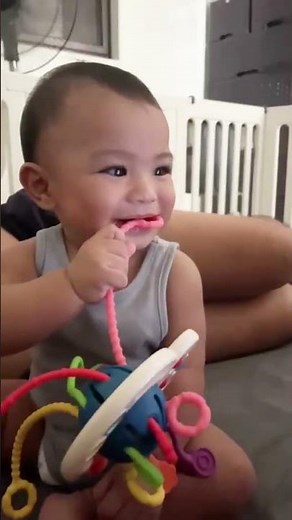 Baby Ethan Watching😄🤗❤️ || by: Rene Cosido