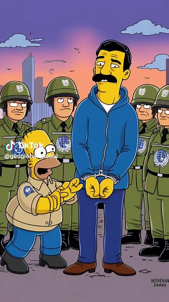 Predicciones de Los Simpsons sobre Venezuela 2025