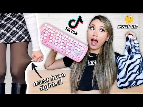 NEW FLEECE TIGHTS!!! Tik Tok made me buy it 😱 | holiday gifting 2020