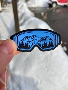 Mask Ski Helmet Sticker - Etsy