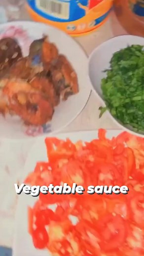 How To Cook Vegetables Sauce For Rice & Yam! #yummyyummy #vegetablesauce #foryam #forrice #funreels #fypシ゚viralシ | JCNG
