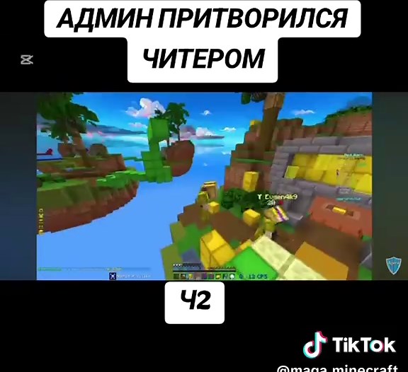 Троллинг в Minecraft: АДМИН ПРИТВОРИЛСЯ ЧИТЕРОМ