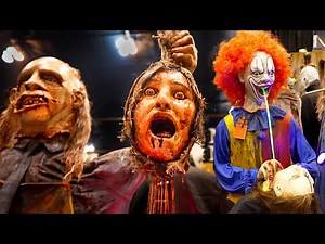 HORROR PROPS at Scary Halloween Party Show