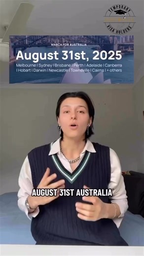 Everything you need to know about the 31st August March for Australia protests allegedly against mass immigration#Immigration #temporaryvisaholdersaustralia #Students #Australia #31August | Temporary Visa Holders Australia