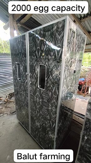 2000 capacity incubator. | Philip Saban