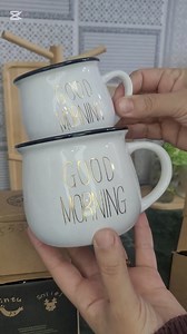 3.5K views · 942 reactions | Mug à café ☕️ grand model 550da petit model 450da 2 couleur blanc et noir #vaisselle #decocuisine #اواني_منزليه #café #mug #chop #decorationinterieur #kitchendecor #goodmorning | Cristale dz | Facebook