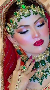 Bridal Makeup Trend 💄😍 #makeup#softglamlook #makeuptutorial #bridelmakup
