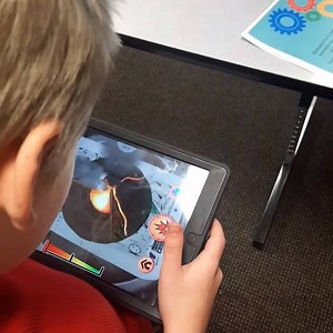 Fourth Grade students have been hard at work researching volcanoes from around the world. After they completed their research and infographic, they were able to use Quiver Vision to create a 3D volcano and make it errupt. Quiver Vision consists of blank coloring pages that come to life when the QR code is scanned via the app. #batesvillepioneers #westisbest | West Elementary School