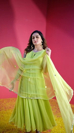 13K views · 137 reactions | #NewLaunch Ready to light up the room like a neon sign? This Fluorescent Green Suit Set is not for the faint of heart, it's for the fashion-forward, the bold, and the unapologetically vibrant. Shop now. #NeonDream #FashionForward #BoldInGreen #StyleStatement #VibrantVogue #FluorescentFashion #FashionFiesta #PopOfColour | Bunaai | Facebook