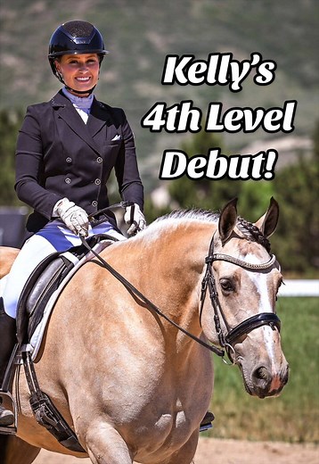 4th Level Dressage Debut: Clean Test with 7.0 Flying Changes