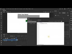 Dynamic text and printing page in Adobe animate