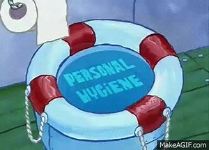 spongebob toilet flushed on Make a GIF
