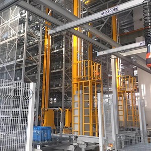 New Scenarios Asrs Rack System High Density Storage Racking Industrial Shelves Pallet Rack Type Automated Storage/Retrieval System for Warehouse Storage