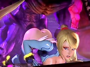 THEN SHE FELL IN LOVE WITH HIM (SAMUS AND RIDLEY COMPILATION)