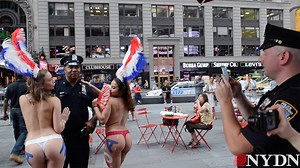 The Painted Ladies of Times Square