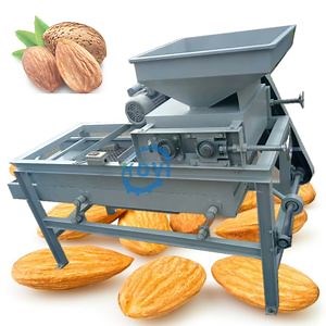 [Hot Item] High Efficiency Almond in Shell Sheller Almond Shell Separator Machine Walnut Peanut Almond Skin Removing Peeler Peeling Machine Almond Shelling Machine