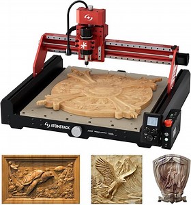 ATOMSTACK C4 Pro CNC Lasersnijmachine - CNC Machine Kit - 200W Spindel CNC Frezen en... | bol