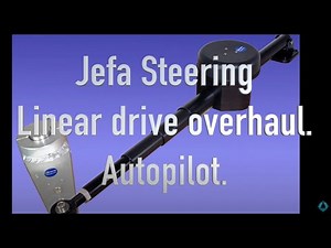 Jefa Autopilot Overhaul. Drive gears and bearings. #liveaboard #boatmaintenance
