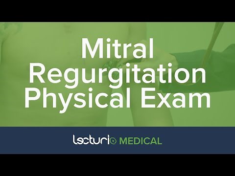 Physical Exam of Mitral Regurgitation | Systolic Murmurs
