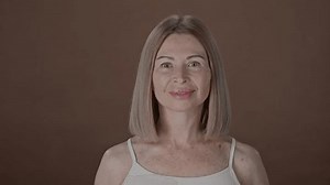 Studio Portrait Good Looking Senior Woman Stock Footage Video (100% Royalty-free) 3810342887 | Shutterstock