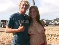 Danielle FTV shows off at the beach | Teen Porn Tube
