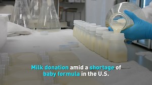 1.9K views · 11 reactions | As families continue to struggle with a shortage of baby formula, many mothers have been donating breast milk to help others feed their babies. | CGTN America | Facebook