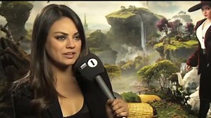 Mila Kunis Charmed by Bumbling BBC Reporter