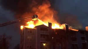 Henrico Firefighters fought hard this morning to keep this fire contained to the original building of origin. | Henrico County Division of Fire