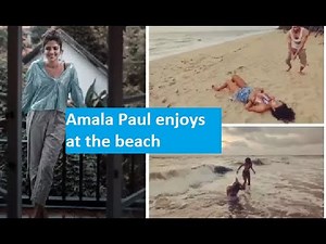 Amala Paul spends some quality time on the beach; says 'My freedom is everything to me'