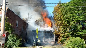 Oradell home destroyed in evening fire