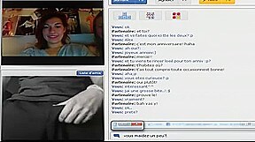 Chatroulette- 2 French Beauties Initiation to be sucked