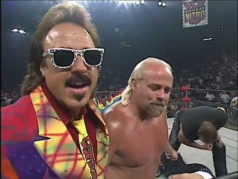 Dungeon of Doom beat up their own member Konnan in an Initiation! (WCW)