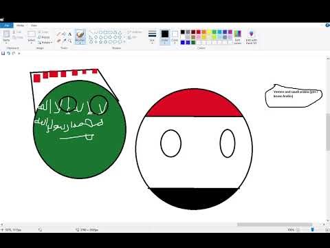 How i draw countryballs