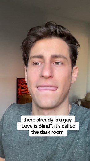 Gay Blind Dating: Love is Blind in The Dark Room