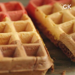 39K views · 228 reactions | Your favorite ice cream flavor in breakfast form. Neopolitan Waffles: https://cooktv.com/2KtjqJC | Food.com | Facebook