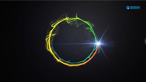 Beautiful shiny aperture logo interpretation pr template