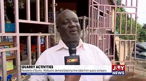 1.4K views · 13 reactions | Quarry activities: Residents of Buoho, Ntiribuoho demand blasting timetable from quarry company. #NhyiraUpdates #NhyiraFM | Nhyira 104.5 FM | Facebook