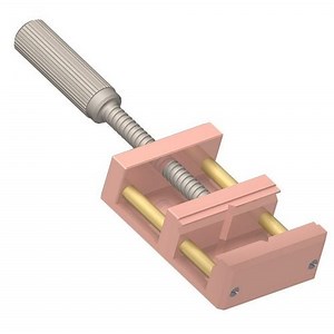 DIY drill press clamp