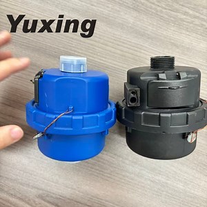 [Hot Item] Accurate 1/2" Rotary Position Plastic Water Meter for Household Use