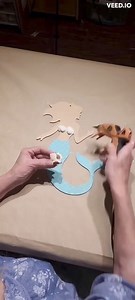 Easy ,Dollar Tree Mermaid #dollartreefinds #mermaid #dollartreediy #coastaldecorating #easydiy #BeachLife #passionatepaintedlady | The Passionate Painted Lady