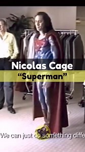 Nicolas Cage Superman Lives #superman #nicolascage #supermanlives #videosquemarcam | Ernesto o Bombadão Sincero