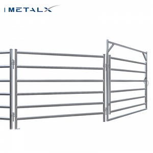 [Hot Item] 12FT 16FT Utility Galvanized Steel Corral Cattle Yard Fence Panel