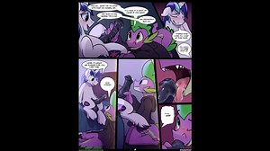 MLP Gay Comics Shining Armor and Spike Sex HD