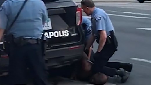 'I can't breathe, officer': Video shows Minneapolis police pinning down man who died after incident