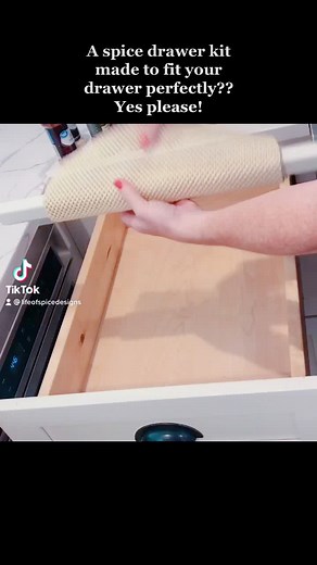 Spice Drawer Organizers for a Tidy Kitchen
