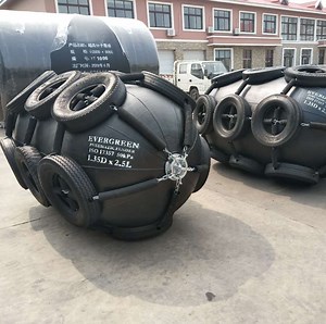 [Hot Item] Vessel Dock Yokohama Type Reinforced Marine Pneumatic Fenders