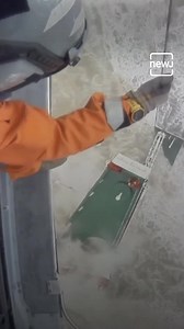 12K views · 43 reactions | A ship broke into two parts during a typhoon in South China Sea. At least two dozen crew members were reported missing even as the Hong Kong Government Flying Service scrambled to rescue them. #southchinasea #aajnewjdekhakya | Briefly | Facebook