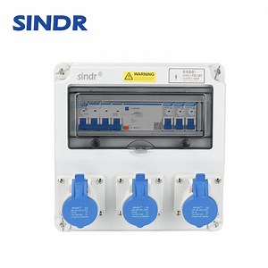 [Hot Item] Outdoor Waterproof Socket Rainproof Sunscreen Box Waterproof Industrial Socket Box Portable Site Switch Mobile Board