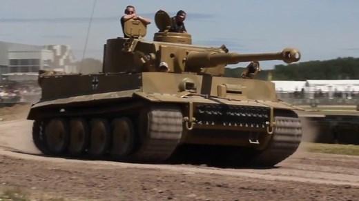 Un Char Tigre contre 50 T34, une histoire vraie (vidéo)