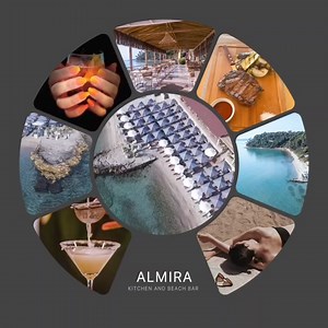 🥥The place you will fall in love with again and again...🍹 Almira kitchen and beach bar Kallithea Chalkidiki #almirakitchenandbeachbar #chalkidiki #greece | Εφημερίδα Κασσάνδρα